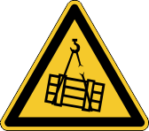 Warning Symbol for Suspended Loads