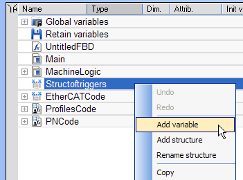 Add Variable to a Complex Structure