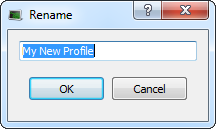 Cam - Define Profile Filename
