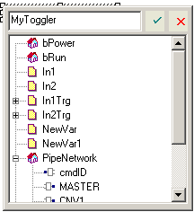 Edit the Name in the Variable Editor