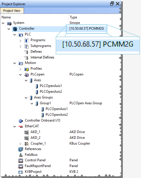 Project Explorer
