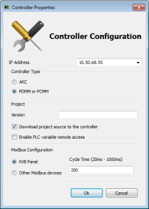 Configure the Controller