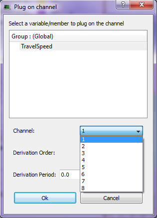 Associating a Variable to a Channel