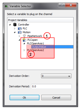 Variable Selector of an item in a array which is part of a structure