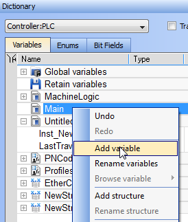 Use a Custom Library - Add a Variable