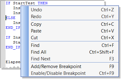 Setting Breakpoints