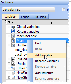 Use a Custom Library - Add a Variable