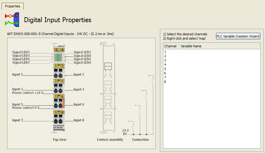 Define I/O Slice Properties