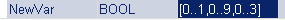 Declare an Array for an Internal Variable