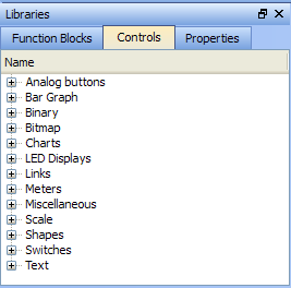 HMI Control Library