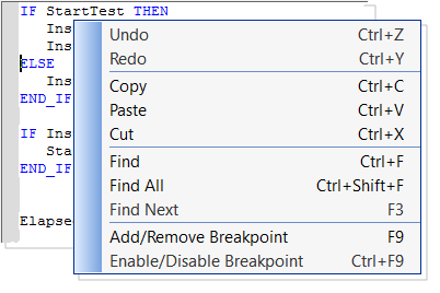 Setting Breakpoints