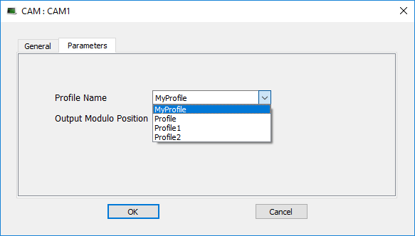 Cam - Associate Profile to a Pipeblock