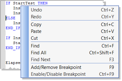 Setting Breakpoints