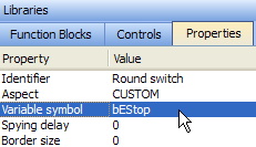 Map Variables to an HMI Control